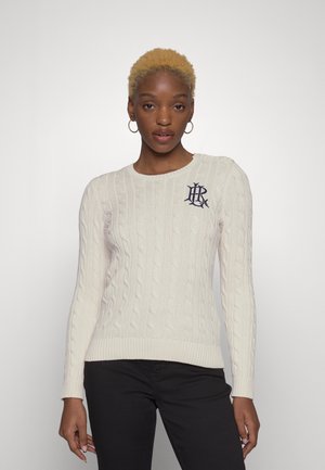 MONTIVA LONG SLEEVE - Jumper - mascarpone cream