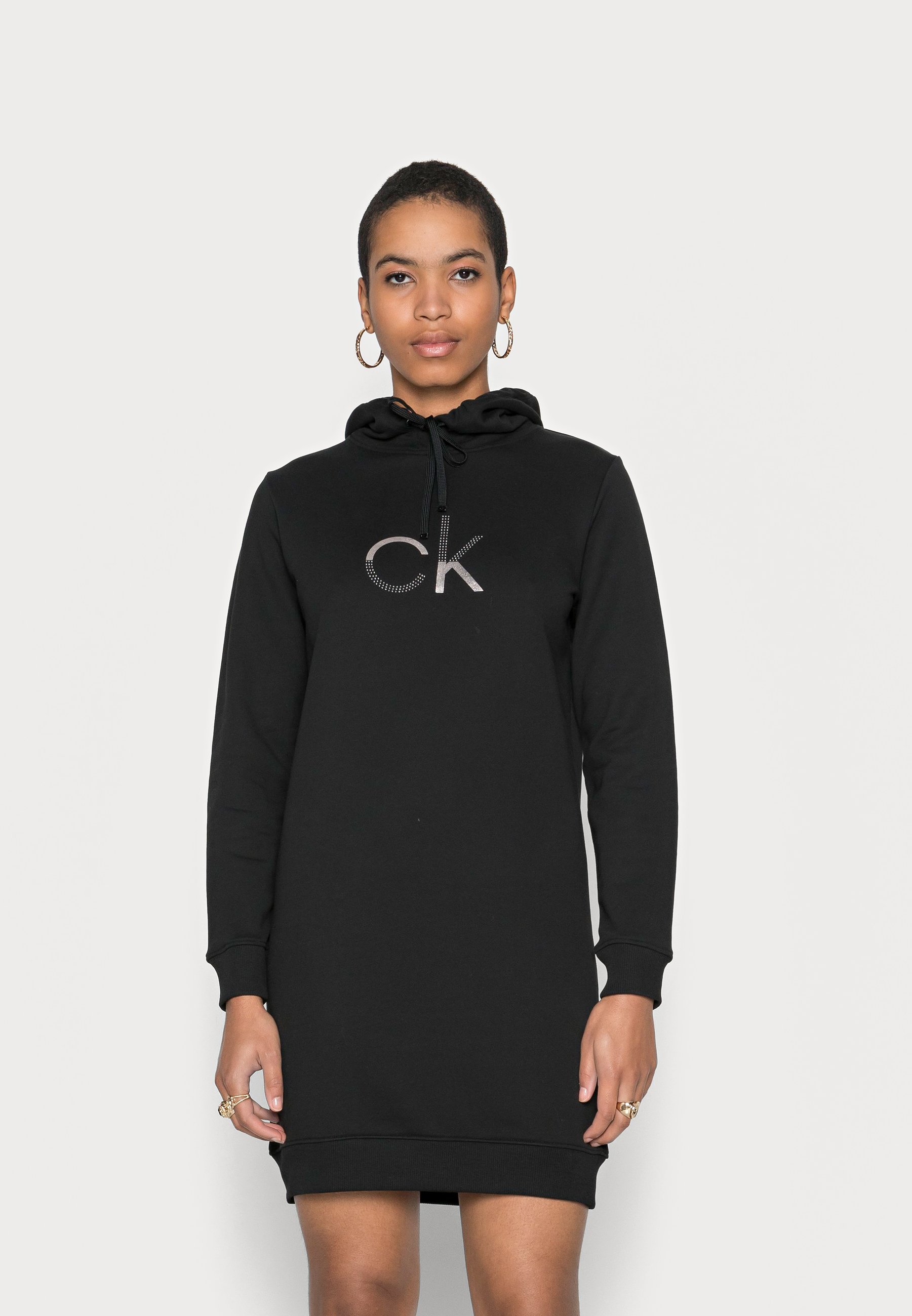 Calvin Klein Hooded Dress