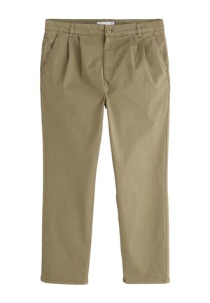 Next, REGULAR TAPERED FIT - SUMMERWEIGHT TWIN PLEAT CHINO TROUSERS  . - Pantalones - sand