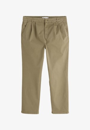 Next, REGULAR TAPERED FIT - SUMMERWEIGHT TWIN PLEAT CHINO TROUSERS . - Bukser - sand