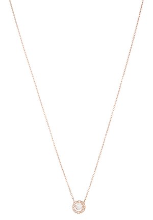 Swarovski, UNA NECKLACE ROUND CUT - Halskæder - rose gold-coloured/white