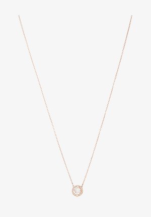 Swarovski, UNA NECKLACE ROUND CUT - Halskæder - rose gold-coloured/white