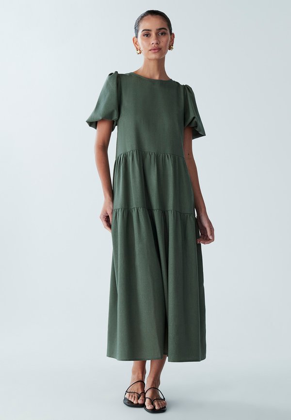 SITIA MIDI - Freizeitkleid - eucalyptus