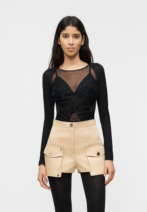 Bluză cu mânecă lungă - nero