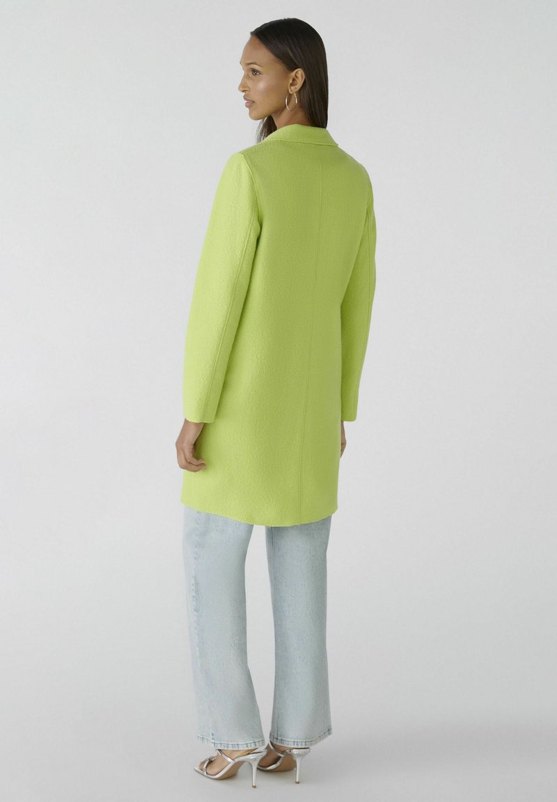 Oui MAYSON - Klassischer Mantel - tender shoots/hellgrün - Zalando.de 