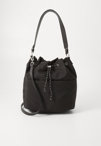 SHOULDER BAG CHERRIES2 - Sac bandoulière - black