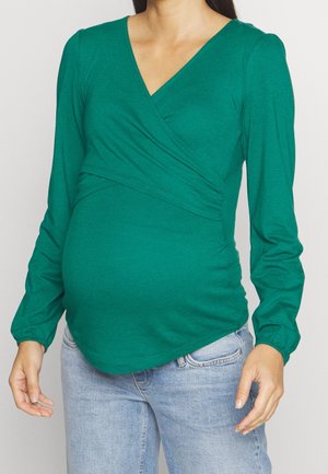 Langarmshirt - dark green
