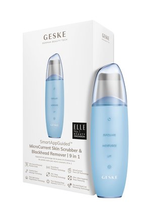 MICROCURRENT SKIN SCRUBBER BLACKHEAD REMOVER 9 IN 1 - Accessoires soin du corps - aquamarine