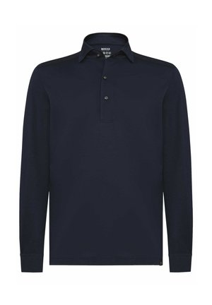 Boggi Milano JAPANESE - Tops ar garām piedurknēm - dark navy