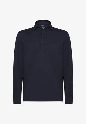 Boggi Milano JAPANESE - Maglietta a manica lunga - dark navy