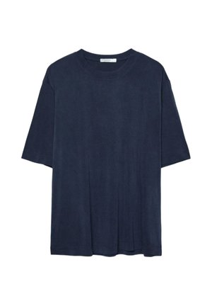 Stradivarius, SOFT-TOUCH  - T-shirt basique - mottled dark blue