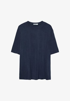 Stradivarius, SOFT-TOUCH - T-shirt basique - mottled dark blue