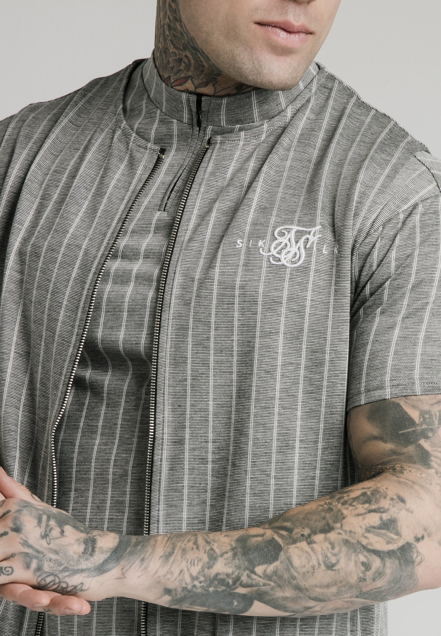 SIKSILK Chaleco - grey/gris - Zalando.es