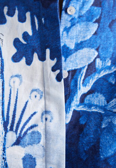 Erdem BLOUSON SLEEVE BUTTON DOWN SHIRT - Blůza - lupin blue