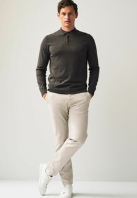 Next STANDARD - Top s dlhým rukávom - brown grey