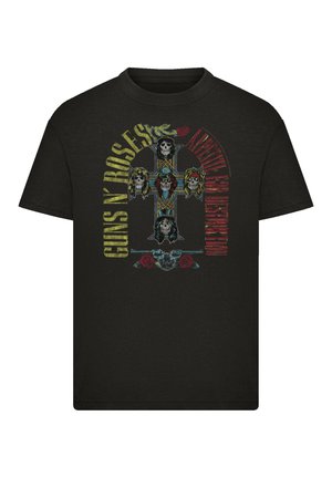GUNS N' ROSES SKULL ROCK BAND MERCH - T-Shirt print - schwarz