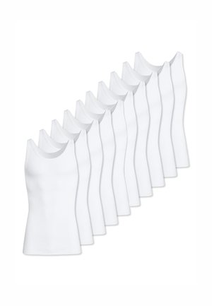 10ER PACK - Unterhemd/-shirt - weiß