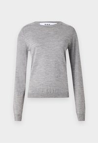 Unselected, medium grey melange
