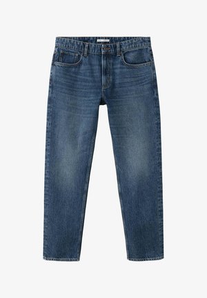 Mango, ADULT - Jean droit - donkerblauw