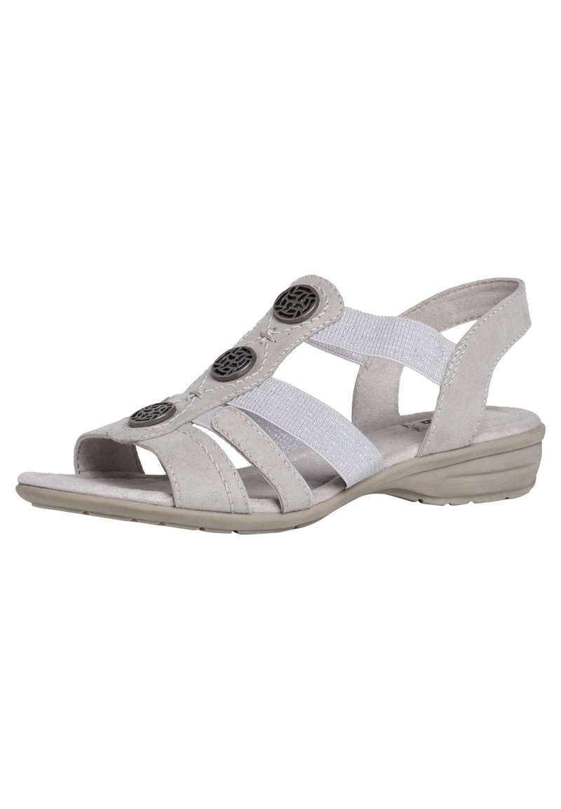 Damen Sneaker | Jana Keilsandalette lt grey/grau - JY12477 Damen Sneaker | Jana Keilsandalette lt grey/grau - JY12477