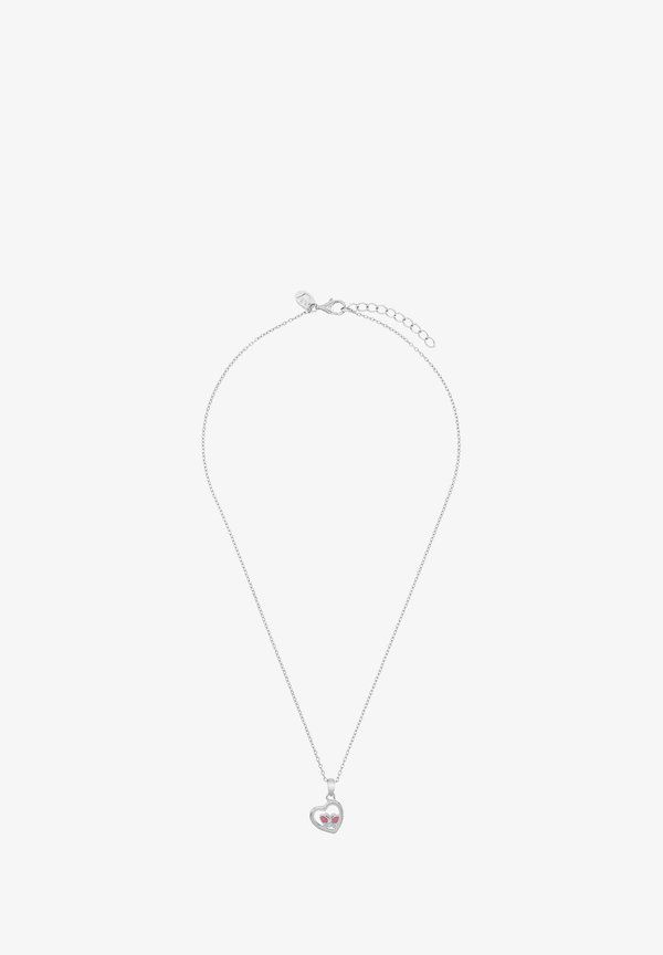 PRINZESSIN LILLIFEE ZIRKONIA SYNTH HERZ – Halskette – silberfarben