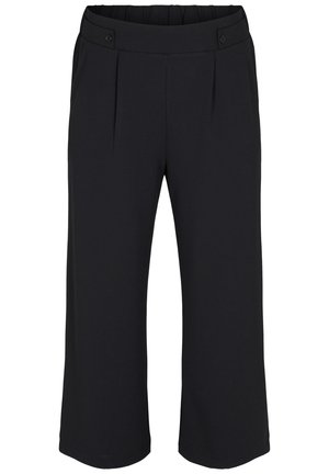 Zizzi LOOSE - Stoffhose - black