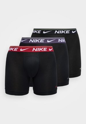 3 PACK - Boxeralsók - team crimson/dark raisin/black