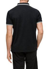 s.Oliver MIT KONTRAST-DETAILS - Poloshirt - schwarz