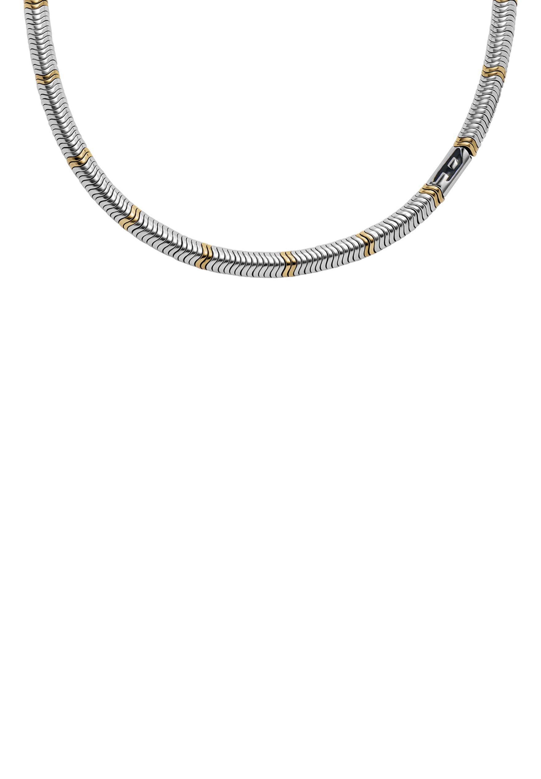 ◆DIESEL◆ D logo necklace Diesel Jewellery Diesel D Logo Stainless Steel Chain