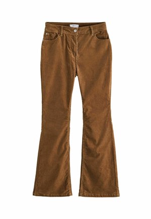 HOURGLASS FLARED - Pantaloni - brown