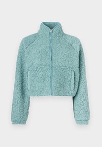 BLURRY CLOUD - Fleecejakke - mineral blue