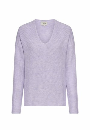 Strickpullover - misty lilac