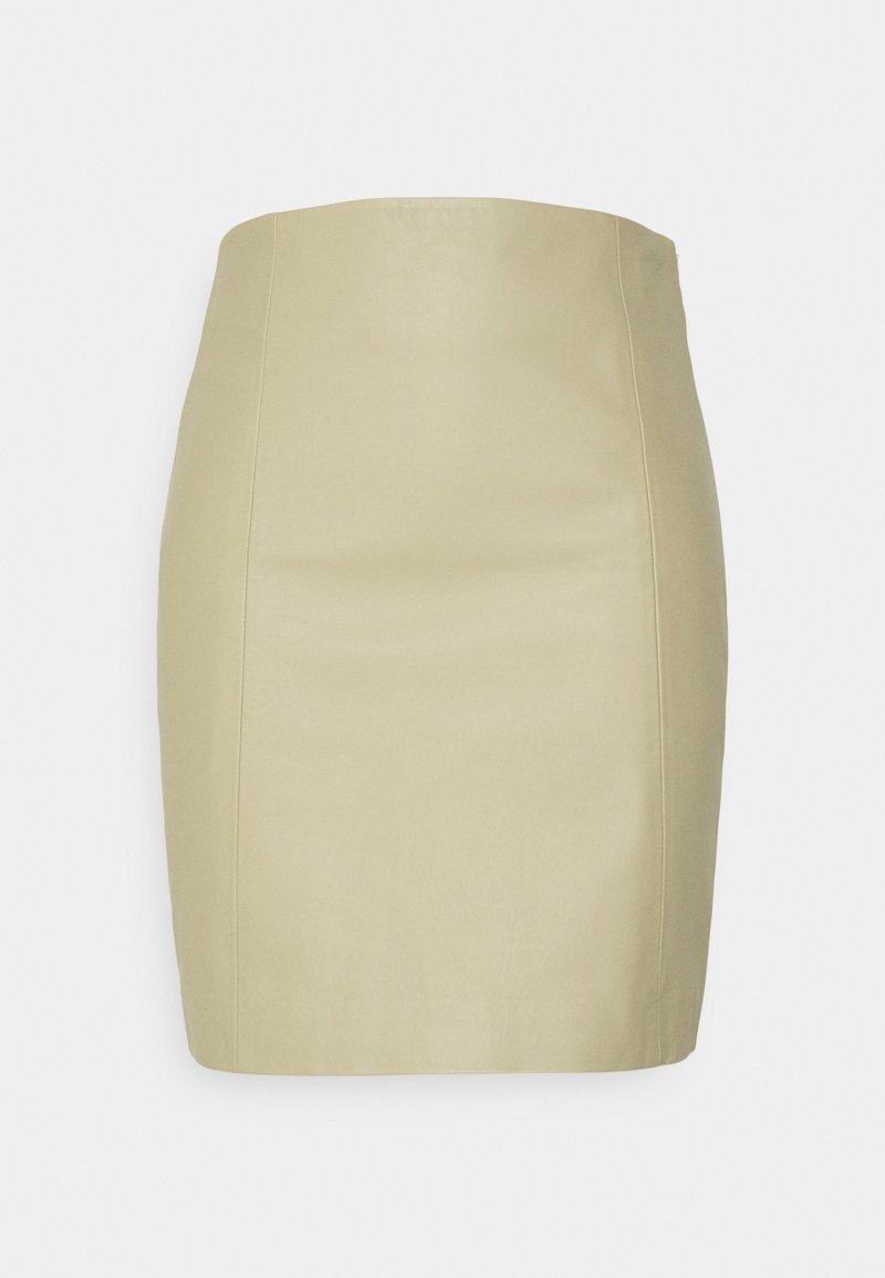 2nd Day Leren rok beige 2nd Day Leren rok beige