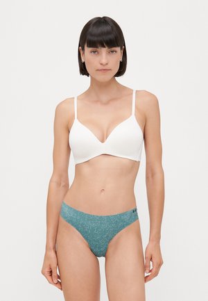 THONG PURE NO SHOW 3 PACK - Thong - jasper blue/halo gray/ washed navy