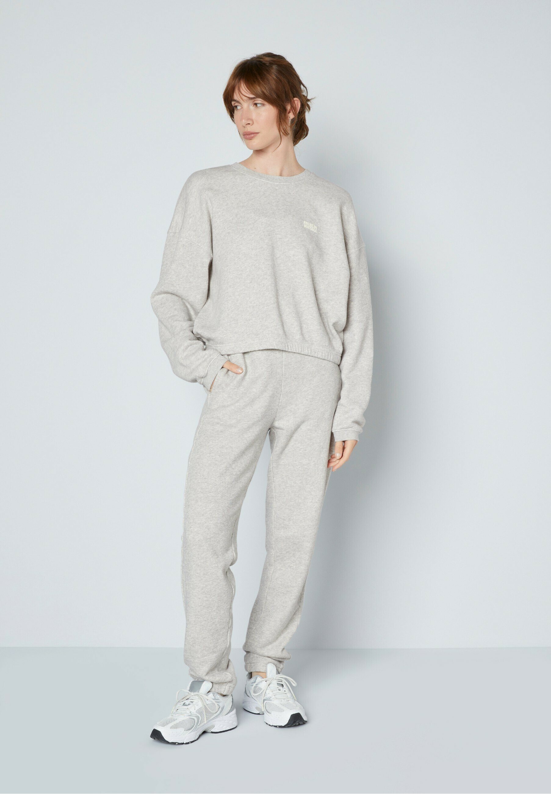 American Vintage KODYTOWN - Sweatshirt - polaire chine