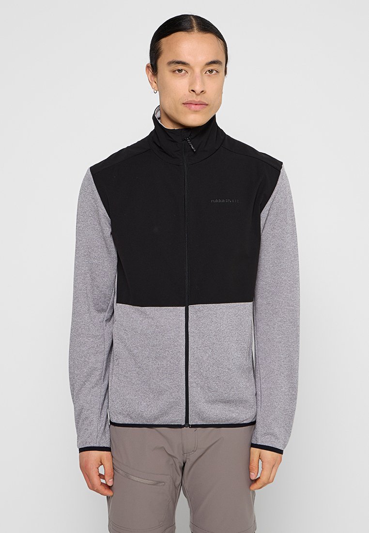 RUKKA Fleecejas lichtgrijs RUKKA Fleecejas lichtgrijs