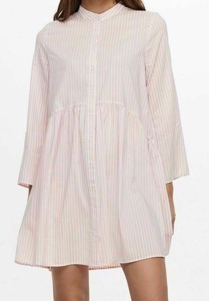 Košilové šaty - light pink