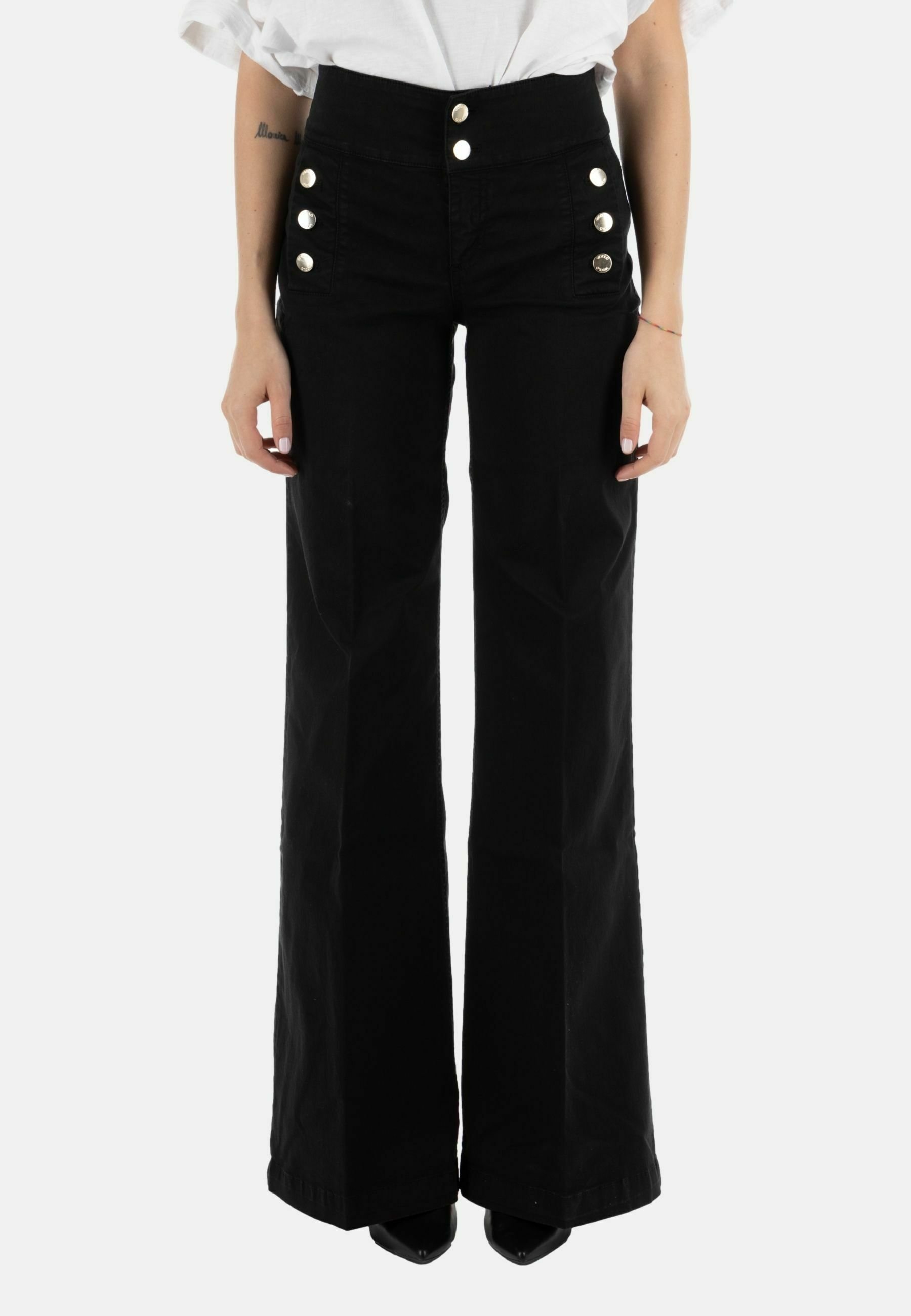 ViCOLO PALAZZO - Jeans a zampa - nero - Zalando.it