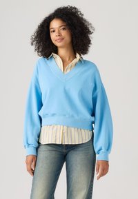 Επιλέχθηκε, h226 womens fleece alaskan blue brushed fleece