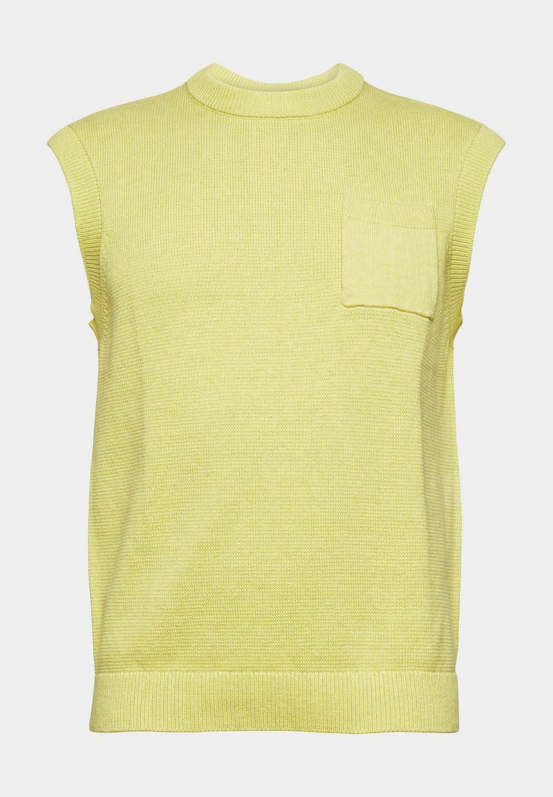 Herren Strickjacken | edc by Esprit Strickpullover yellow/gelb - PM74663 Herren Strickjacken | edc by Esprit Strickpullover yellow/gelb - PM74663