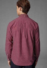 Next LONG SLEEVE  3 PACK - REGULAR FIT - Ing - burgundy navy blue white printed