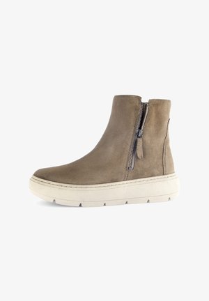 Gabor, CHELSEA - Platform ankle boots - beige