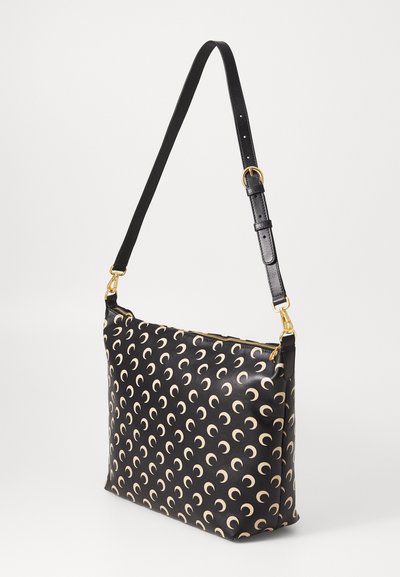 MARINE SERRE MOONOGRAM EMBOSSED UNISEX - Shoppingväska - inverse tan