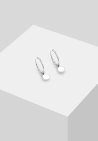 Elli HOOPS DESIGN MINIMAL - Naušnice - silber