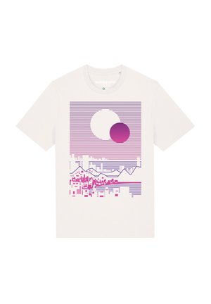 T-shirt print - off white