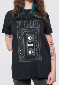 Paradiso Clothing NIRVANA COME AS YOU ARE TAPE - Print T-shirt - black
