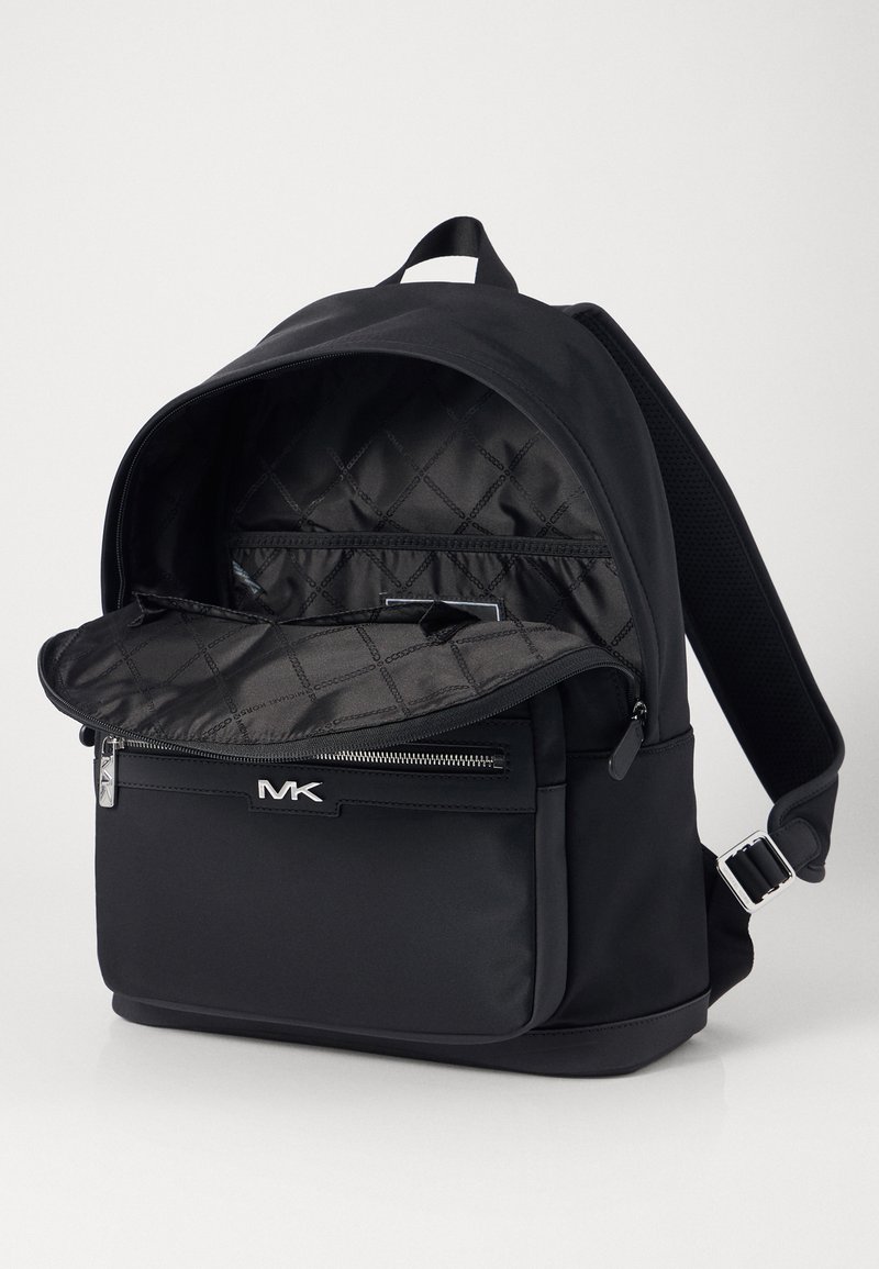Michael Kors Black full Quilted-Interior Backpack Tribeca Small Quilted Leather Backpack in BLACK - Sale  main image 3