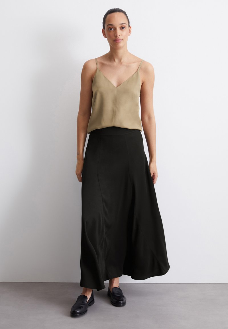 Marc O'Polo A-linjainen hame - black