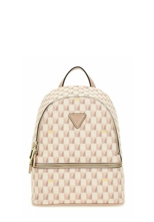 Guess, FOLLIE TRAVEL SMALL BACKPACK - Sac à dos - blush logo