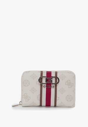 Guess NELKA SLG MEDIUM ZIP AROUND SWPG93 - Portefeuille - sour cream